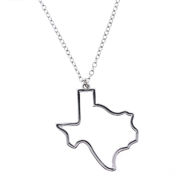 Texas outlined necklace - Picture 1 of 1